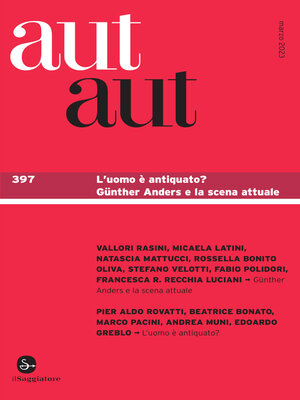 cover image of aut aut 397